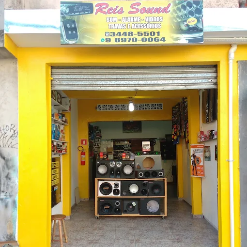 Fachada da loja Reis Sound